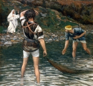 Chiamata di S. Pietro e S. Andrea - Tissot