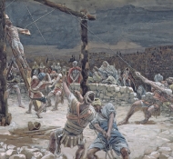 Sollevamento della croce - Tissot
